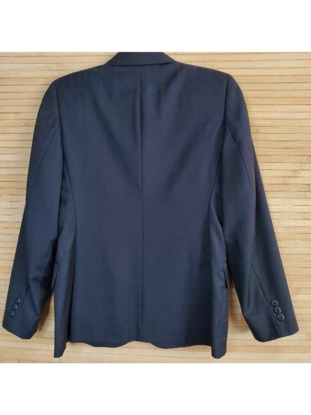 Grand Prix windowpane English Equestrian Riding Show Hunt Jacket 12 R - Picture 4 of 7
